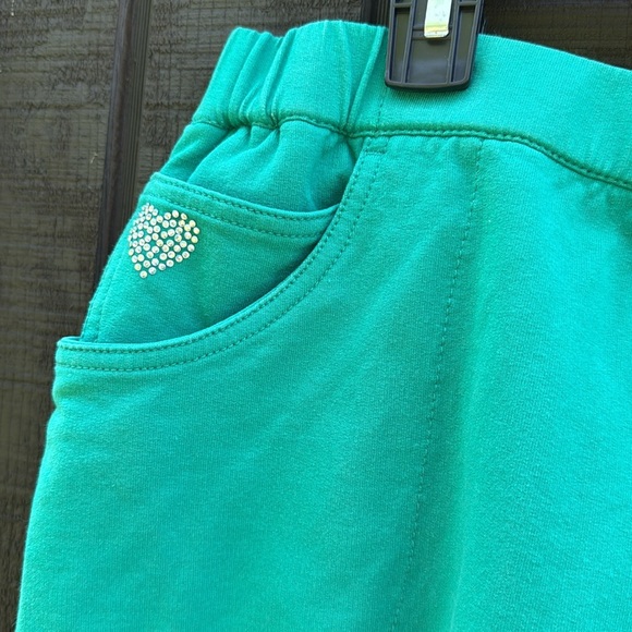 Dream Jeanne’s by Quacker Factory Women’s Skort Green Size 2X - Picture 4 of 7